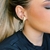 Brinco Riviera de Strass Folheado a Ouro 18K na internet