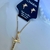 Conjunto Crucifixo Fé com Strass Folheado a Ouro 18K - comprar online