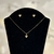 Conjunto Coração Cravejado a Strass Colorido Semijóia