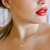 Conjunto Infinito com Strass Folheado a Ouro 18K