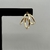 Brinco Argola Tripla Folheada a Ouro 18K