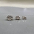 Brinco Trio de Zircônia Folheado Ouro 18K