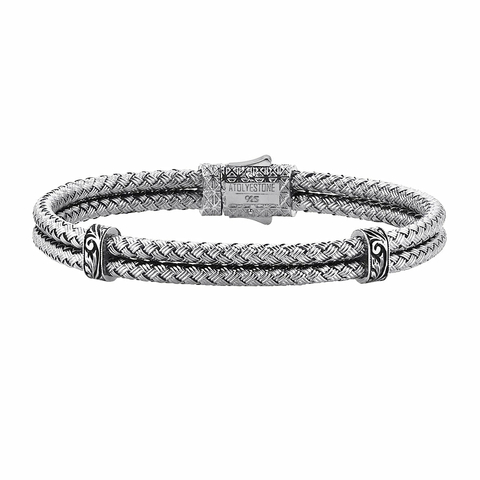 Pulseira Clássica - Prata Sólida