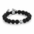 Pulseira Macramê com Miçangas Atolyestone - Prata - Atolyestone Brasil