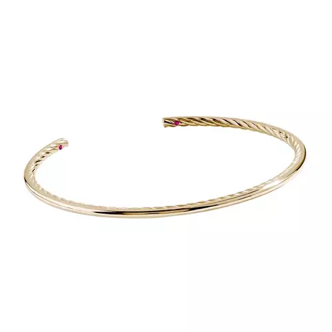 Bracelete Inner Twist em Ouro