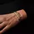 Pulseira Ferradura Minimalista em Ouro 14K