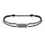 Pulseira Minimal Tag Macrame em Ouro 18K