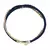 Pulseira de Couro e Corrente Rope em Ouro 14K - comprar online
