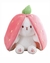 Peluche conejo que se convierte en frutilla 30cm