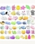 5 Squishy Mochi Animals Kawaii surtido