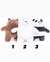 Peluche Oso Escandaloso 35cm Parados c/u