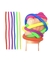 FIDGET NOODLE LISOS C/U