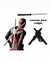 Deadpool Katana Espada Doble Con Arnes Y Funda