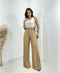 Calça Elaine - Bege - comprar online