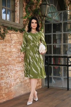 Vestido Rute - Verde Floresta - A Fernandes Boutique