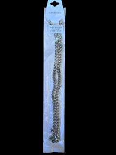 DJ 10102 Cadena acero plateado