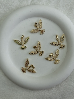 420-7B Dijes colibrí x12 color surtido - comprar online