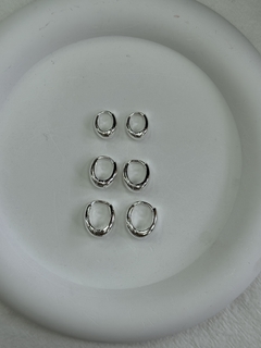 422C argollas surtidos de acero blanco - comprar online