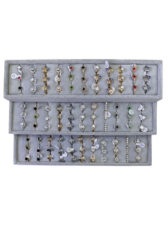 Exhibidor multiuso 3 pisos (anillo/esclava ) - comprar online
