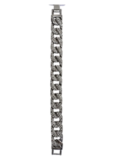 Dj-105 pulsera acero plateado - comprar online