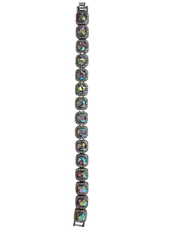 DJ 114 Pulsera cubana plateado - comprar online