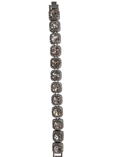 DJ 114 Pulsera cubana plateado - comprar online