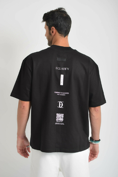 REMERA ANTIBES NEGRO - BOXY OVER - comprar online