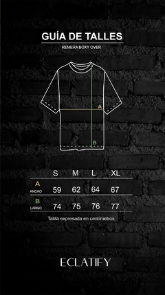 REMERA EIFFEL NEGRO - BOXY OVER - Eclatify
