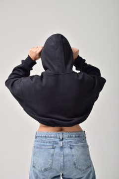 BUZO YORK - CROP BOXY OVER - tienda online