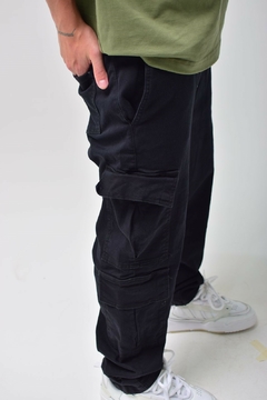CARGO GABARDINA - NEGRO, BEIGE, VERDE MILITAR