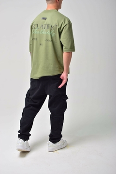 CARGO GABARDINA - NEGRO, BEIGE, VERDE MILITAR en internet