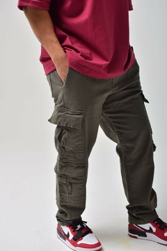 CARGO GABARDINA - NEGRO, BEIGE, VERDE MILITAR - Eclatify