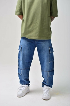 CARGO JEAN OSCURO - comprar online