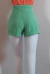 Shorts verde com barra italiana - KL Modas Casuais 