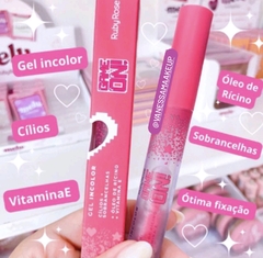 Gel Incolor para Cílios e Sobrancelhas Game On Ruby Rose - Vf makess