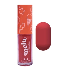 BLUSH, BATOM E SOMBRA 3 EM 1 - MELU