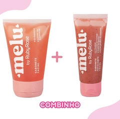 Sabonete Facial com D- Pantenol + Sabonete Esfoliante - Melu