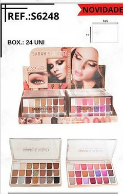 Paleta De Sombras Essential 21 Cores - Sarah's Beauty na internet