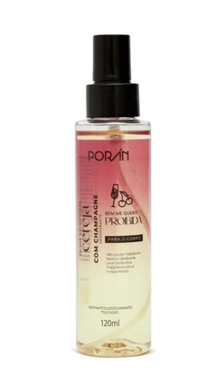 Óleo Corporal Cereja com Champagne Porán 120ml