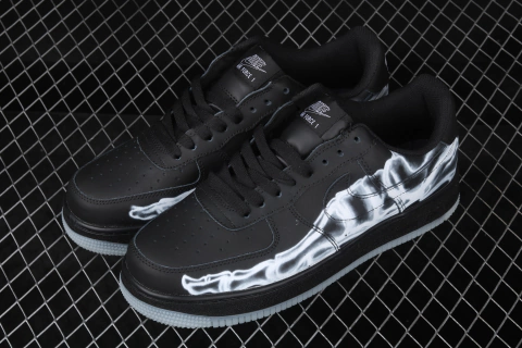Nike Air Force 1 "Black Skeleton"
