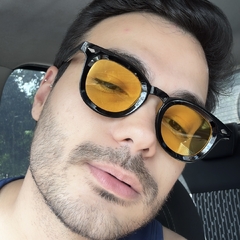 ÓCULOS LAGUN AMARELO - retrallt