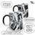 Caneca Mágica Harry Potter Procurado Hogwarts Hermione Bellatrix Ronald Draco Malfoy Voldemort Snape - comprar online