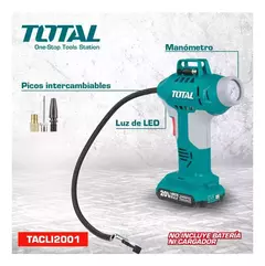 Compresor Inalambrico De Mano 20v 150 Psi Total - comprar online