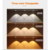 Luz Led Plegable 3 Tonos Escritorio Mesa Usb Cocina 30 Cm - comprar online