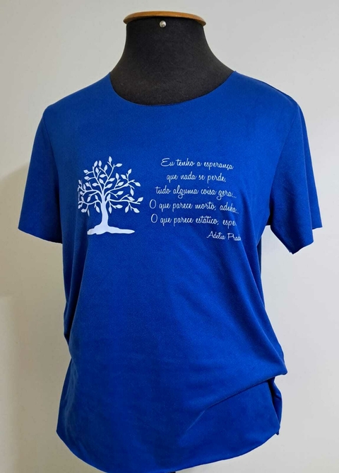 Blusa suede Adélia Prado