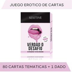 Juego de cartas Verdad Desafío