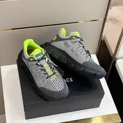 Tenis versace Tigreza Casual Cinza-Verde na internet