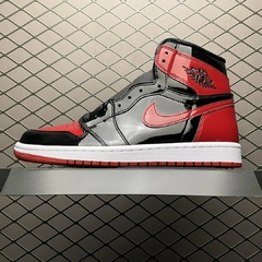 Air Jordan 1 High "Bred Banned" couro envernizado