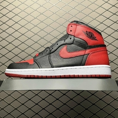 Air Jordan 1 High "Banned" preto e vermelho