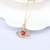 Ladies Fashion Personality Zircon Love Necklace Women - tem no shop